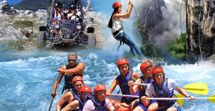 Jeep Safari ve Zipline Kombo ile Rafting